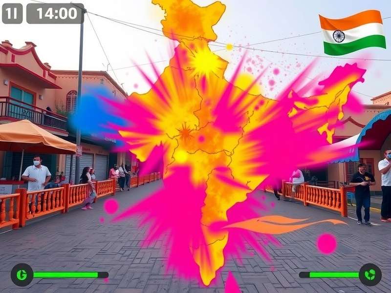 Holi Color Run localization differences between regions